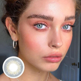 Lentes de contacto de color DNA Taylor Blue Gray Daily (10 unidades)